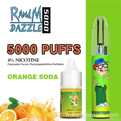 Randm Dazzle 5000 RVB Light GlowingRandm Disposable Vape